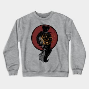 Red Moon Skeleton Pirate Crewneck Sweatshirt